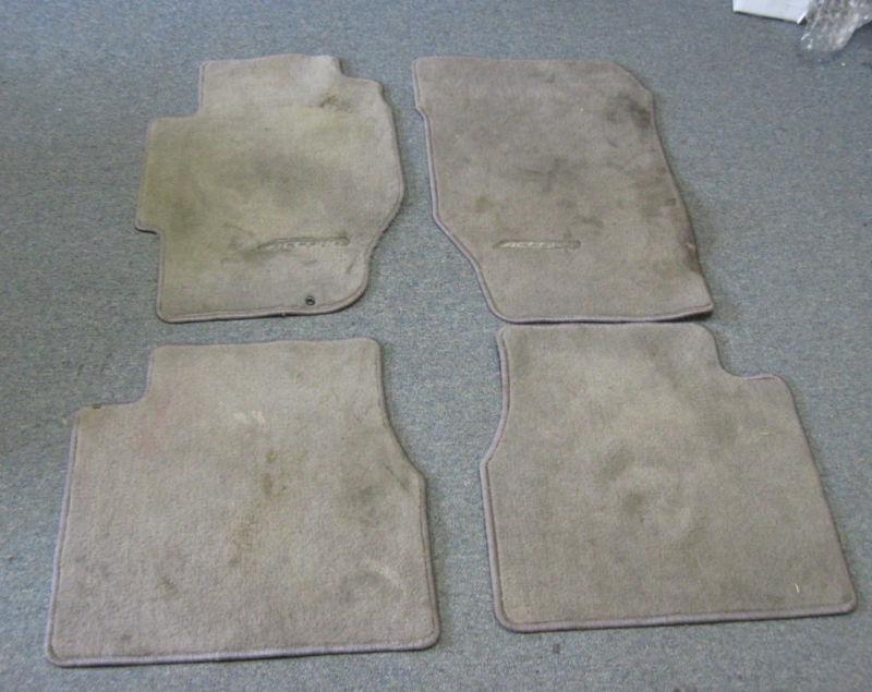 98 99 00 01 02 honda accord factory floor mats full set oem 