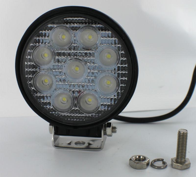 Luxwurx led driving light, 27 watt 1620lm - flood pattern