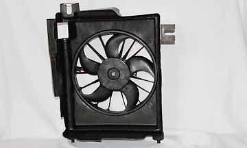 Tyc 02-08 dodge ram pick up 3.7-5.9l (new style) condenser fan