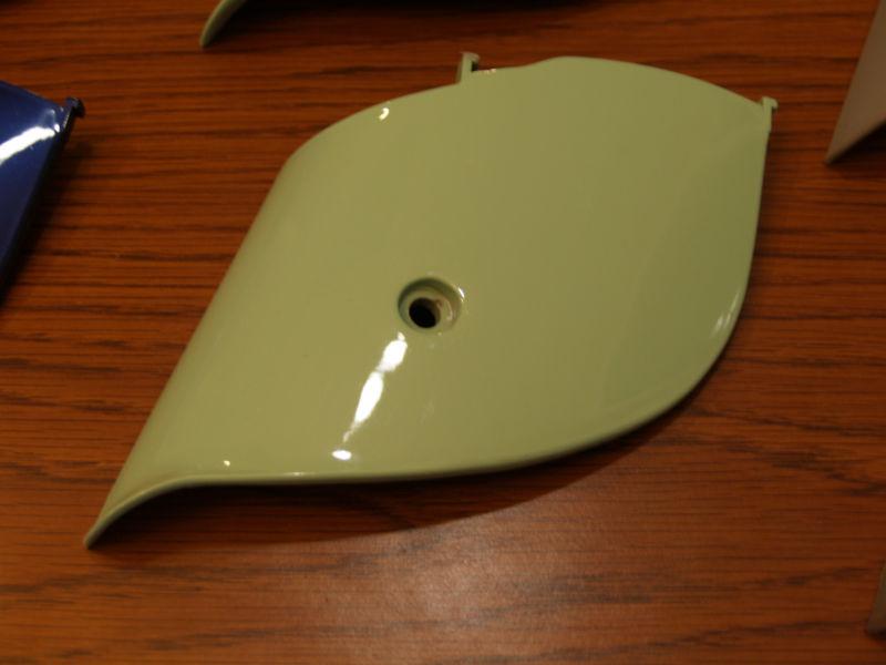 New piaggio vespa et 2 & et 4 front suspension cover 8217235 green 329