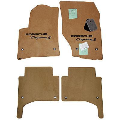 2003 - 2014 porsche cayenne s floor mats sand beige  