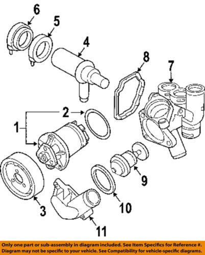 Volkswagen oem 022121117c engine coolant outlet flange