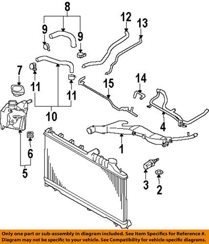 Subaru oem 22630aa140 engine coolant temperature sensor