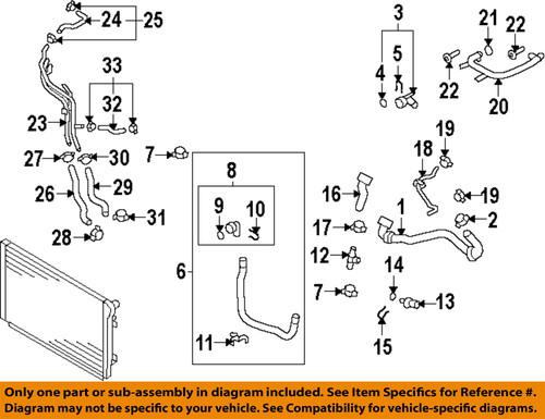 Volkswagen oem n90687201 cooling-upper hose clamp