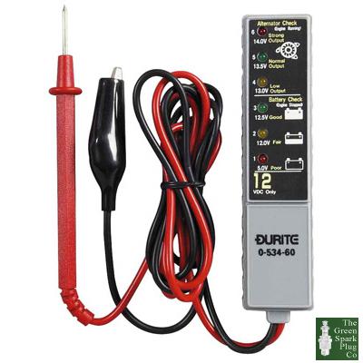 Durite - tester quick battery and charging 12 volt cd1 - 0-534-60