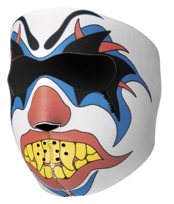 Zan headgear full face motorcycle mask clown