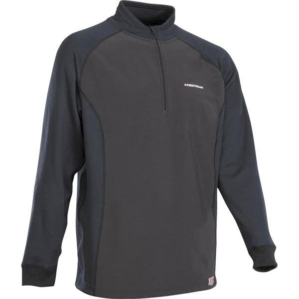 Black m firstgear tpg winter basegear long sleeve shirt