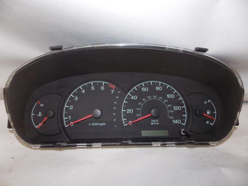 01-03 hyundai elantra 110k instrument cluster speedometer 2001 2002 2003 #6990