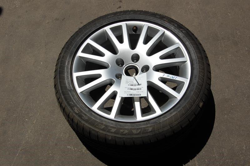 05 06 07 08 audi a4 aluminum wheel 17x7.5 16 spoke takeoff tire 4f0 601 025 ak 