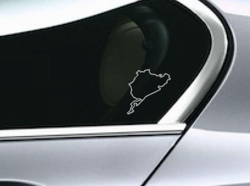 Nurburgring 2.0 silver decal sticker m3 m5 dtm 1m f20 f30 bmw e92 e36 m6 e46 e90