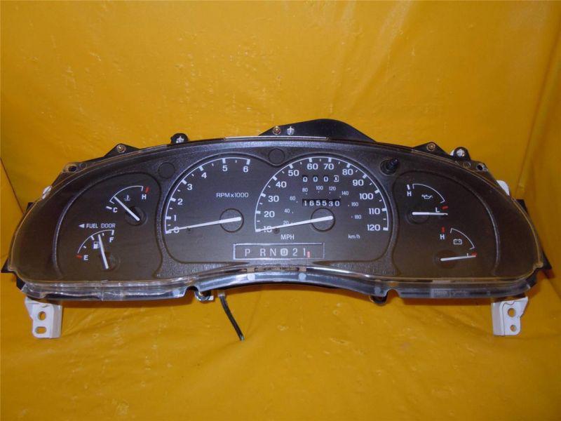 01 02 03 ranger speedometer instrument cluster dash panel gauges 165,530