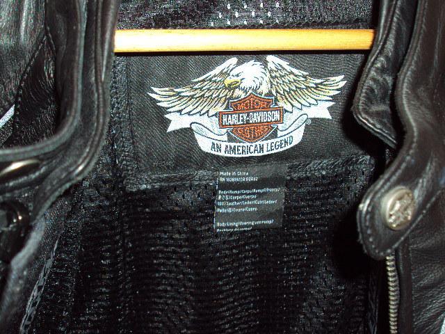 Buy Harley Davidson Motorcycle Leather Jacket 103819 CA03402 Nylon ...