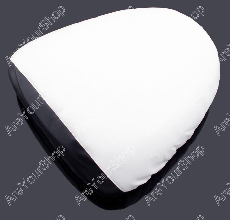 Rear pu leather seat cowl cover pillon suzuki gsxr 1300 1996-2007 white