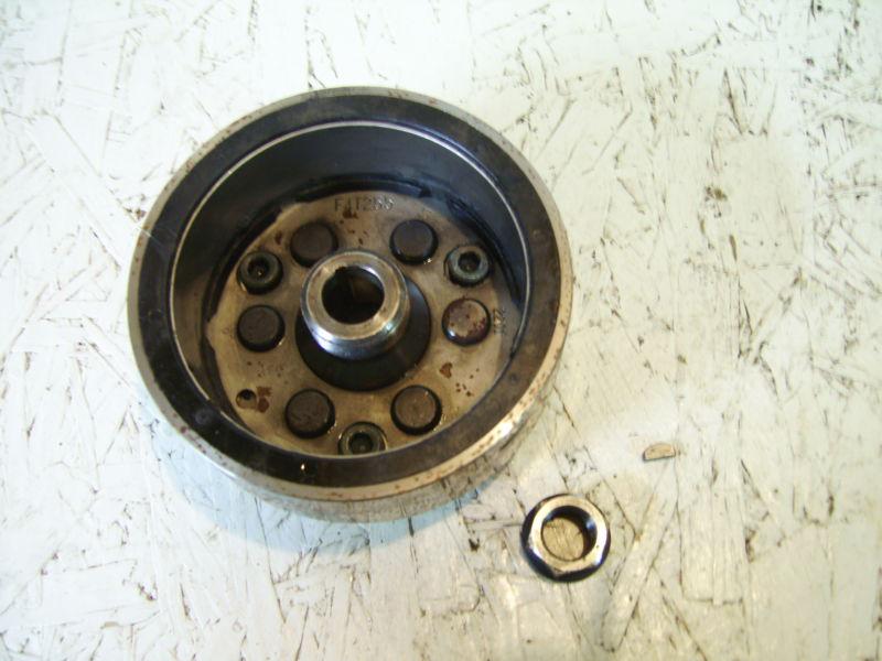 2003 suzuki lt 160 quad runner wheeler flywheel magneto nut woodruff keyway key