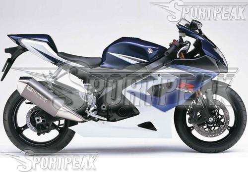 Fit suzuki 2005 2006 gsx-r gsxr 1000 k5 05 06 fairing abs bodywork blue f61b12