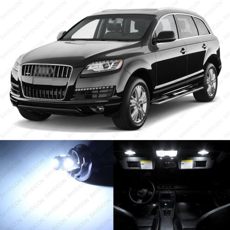 16 x error free white led interior light package for 2010 - 2013 audi q7