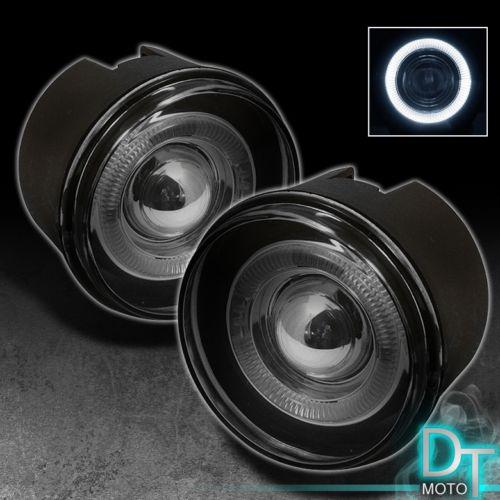 Smoked 05-09 grand cherokee commander dakota durango halo projector fog lights