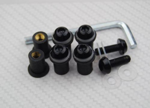 Windshield windscreen bolts screws kawasaki zx-10r zx-6r zx-14rr zzr 1400 zx7r