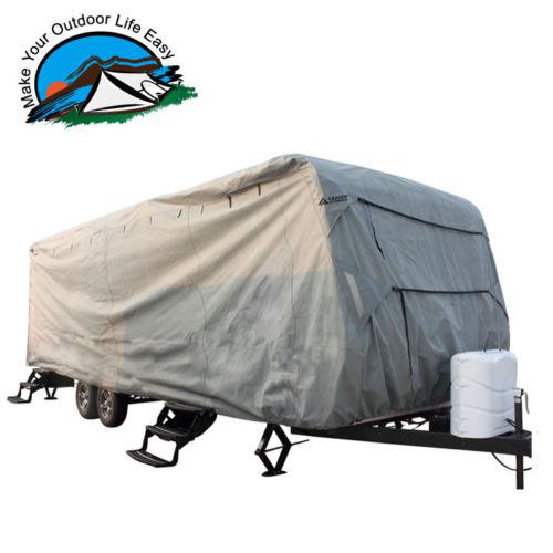 3 layer travel trailer rv cover fits trailer/ caravan 27'-30' waterproof 