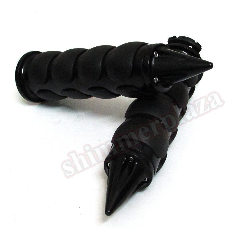 1" spike hand grips for suzuki gsxr 600 750 1000 hayabusa 1300 gs cruiser custom