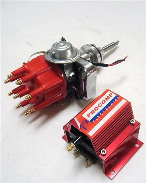 1 day super sale!! chrysler 318 340 360 ready to run distributor + coil