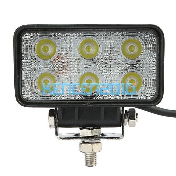 18w led work light lamp truck offroad boat spot beam car atv 4wd jeep suv van