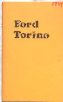 1974 ford torino  owners manual original 