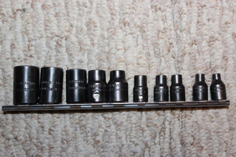 Snap-on 10pc internal torx sockets