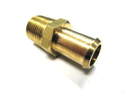 Obx brass oil coolant fluid hose fitting 1/2" 0.5" inch - 0.625" npt