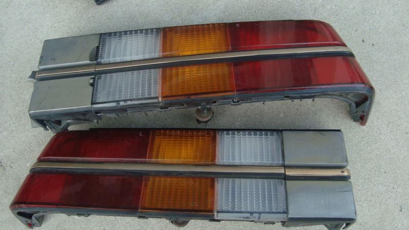 1982-92 camaro firebird trans am z28 tail light taillight lens pair lh rh #b