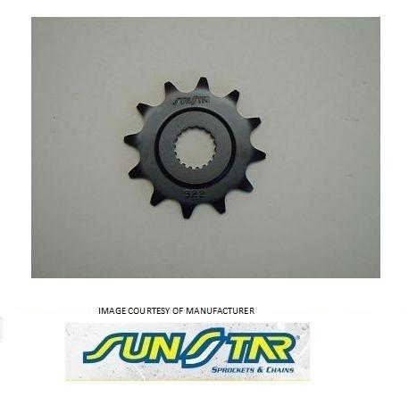 Sunstar 13t counter shaft steel sprocket suzuki rm-z 250 2007-2012, rs 175 80-82