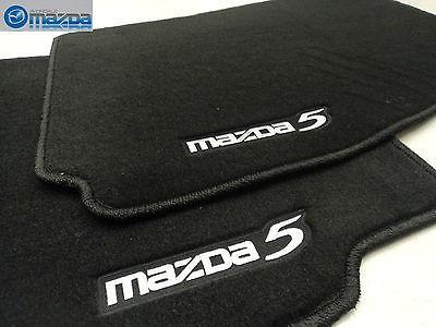 Mazda 5 2006-2010 new oem front black floor mats