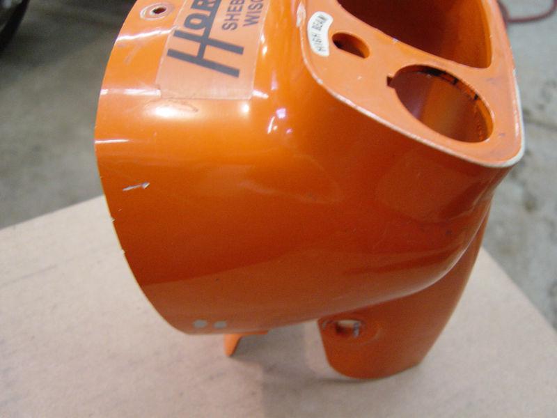 Suzuki fz50 headlight housing, orange color part #51811-02403r, 1979 model