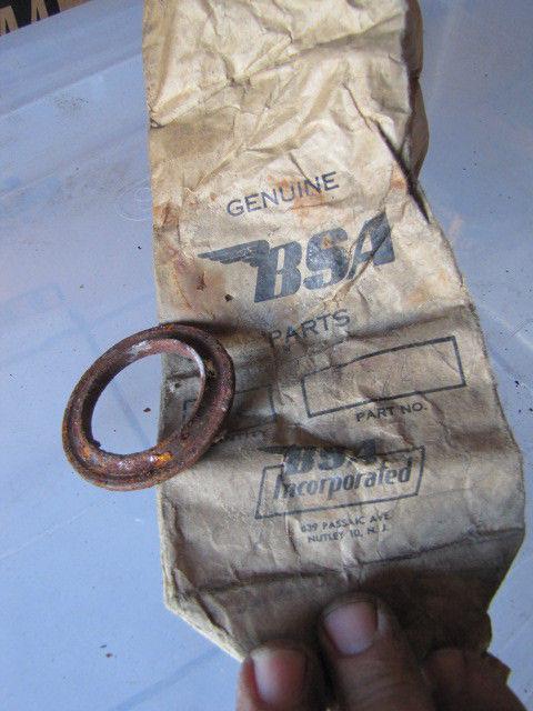 Nos bsa bearing race p/n 68-276 triumph or other british motorcycle