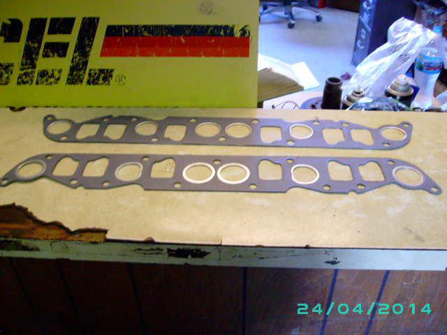 New intake and exhaust gasket 4.ol jeep 87 up part # ms 16053