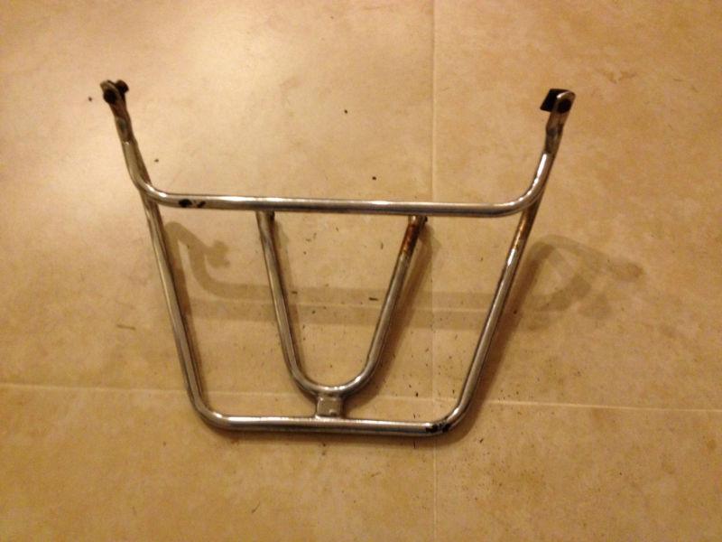 Vespa chrome front rack for 1960s and 1970s models