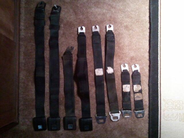 Opel gt complete set of original gm belts