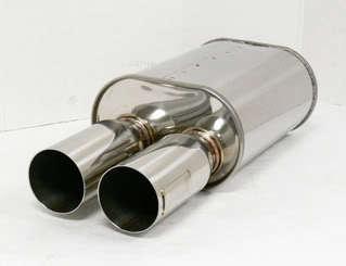 Obx / forza muffler hr02 civic integra rsx camry sentra