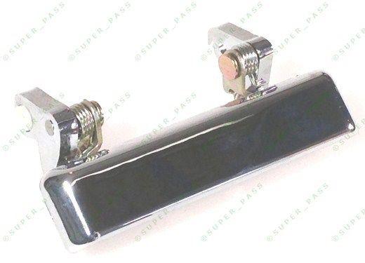 1986 thru 1995  outside   left lf lh door handle chrome    fits: suzuki samurai