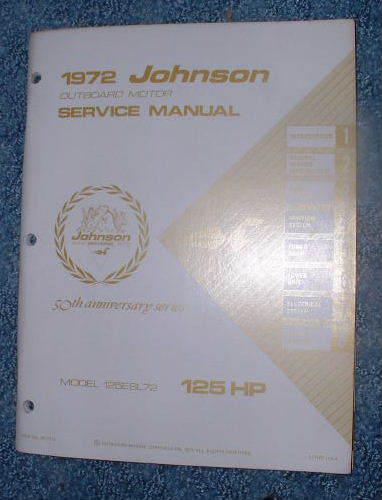 *1972 johnson 125hp service manual (super nice)