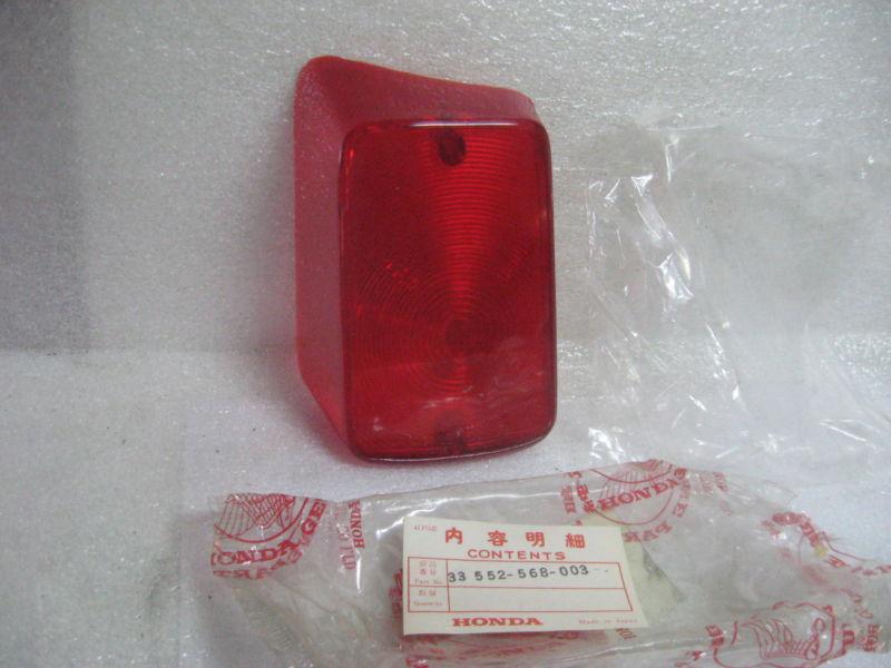 1970-1972 honda n600 600 sedan left taillight lens nos