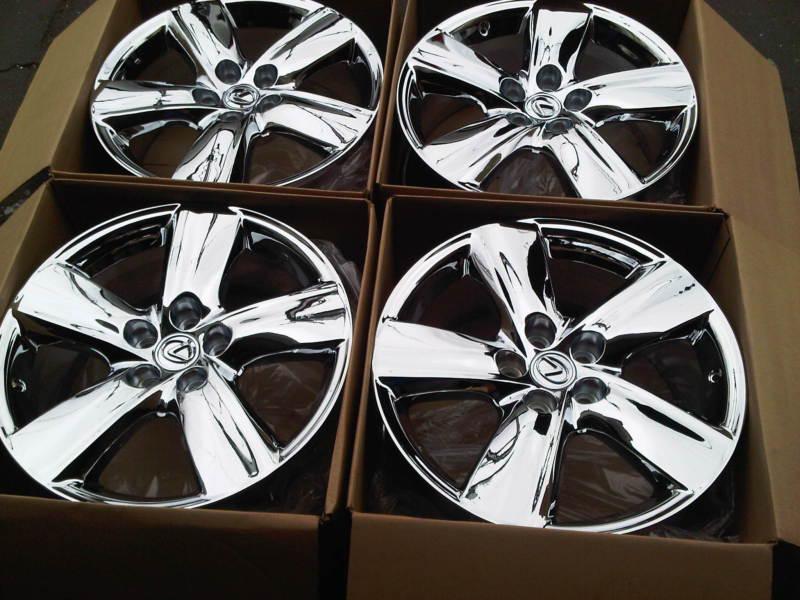 19" lexus ls460 ls460l factory original  oem wheels rims chrome 74196