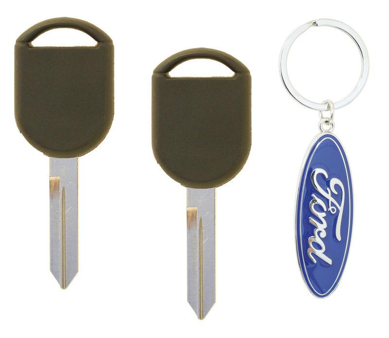 Ford f150, escape, explorer focus, mustang, taurus- 2 transponder microchip keys