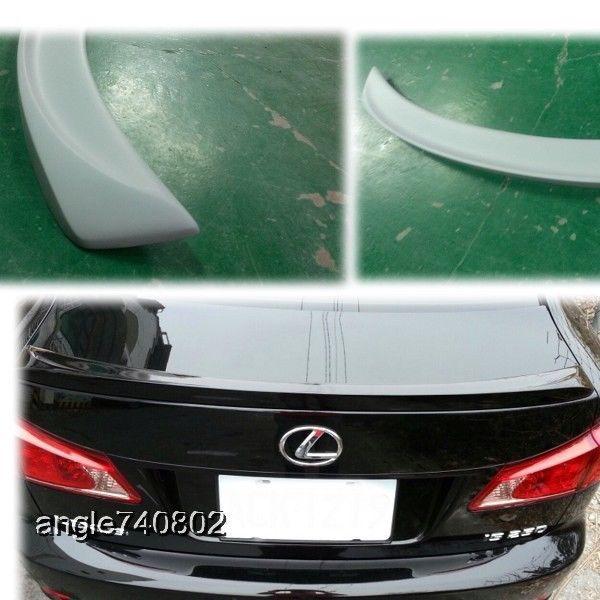 Lexus is250 is350 f type rear trunk boot spoiler 09 primer