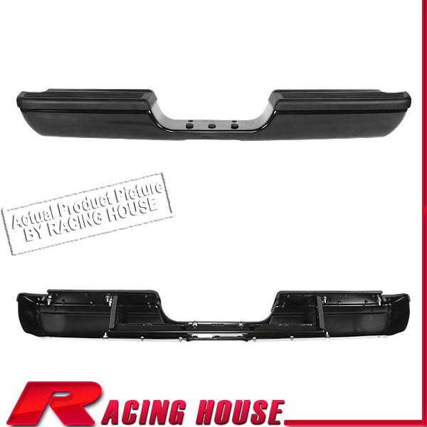 Rear step bumper replacement bar w/ pad 04-05 dodge ram 1500 2500 3500 chrome pu