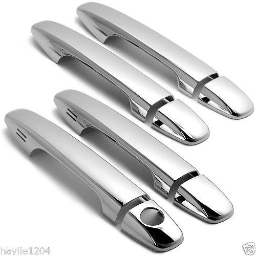  toyota prius venza  sienna 2009-13 2/smar key chrome door handle coverstrim set