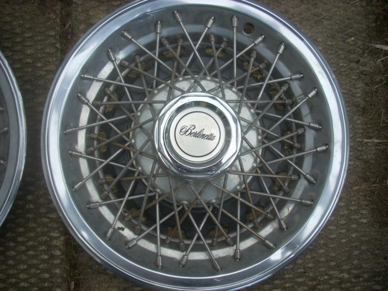  chevy camaro berlinetta wire wheel covers set of 4 -15 ''