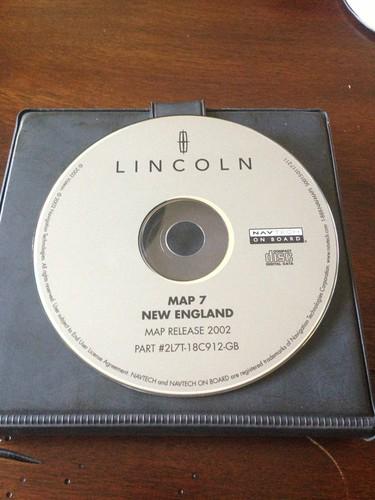 Ford lincoln mercury navigation cd dvd 1 disc map 7