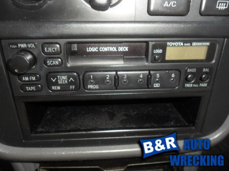 Radio/stereo for 92 93 94 95 96 toyota corolla ~ recvr w/cass 6 spkr