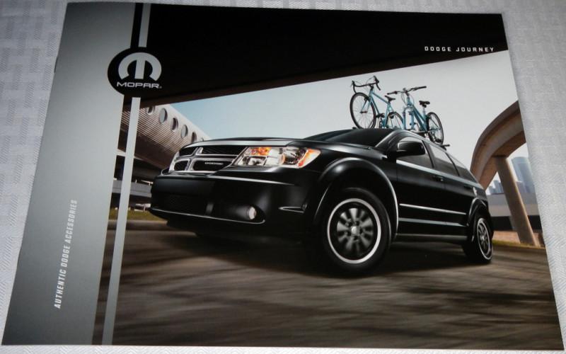 Brand new 2013 dodge journey accessories brochure